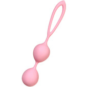 Вагинальные шарики Toyfa A-Toys Pleasure Balls, светло-розовые, 46845