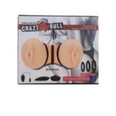 Двойной мастурбатор с кольцами Crazy Bull Emma, BM-009148ZH